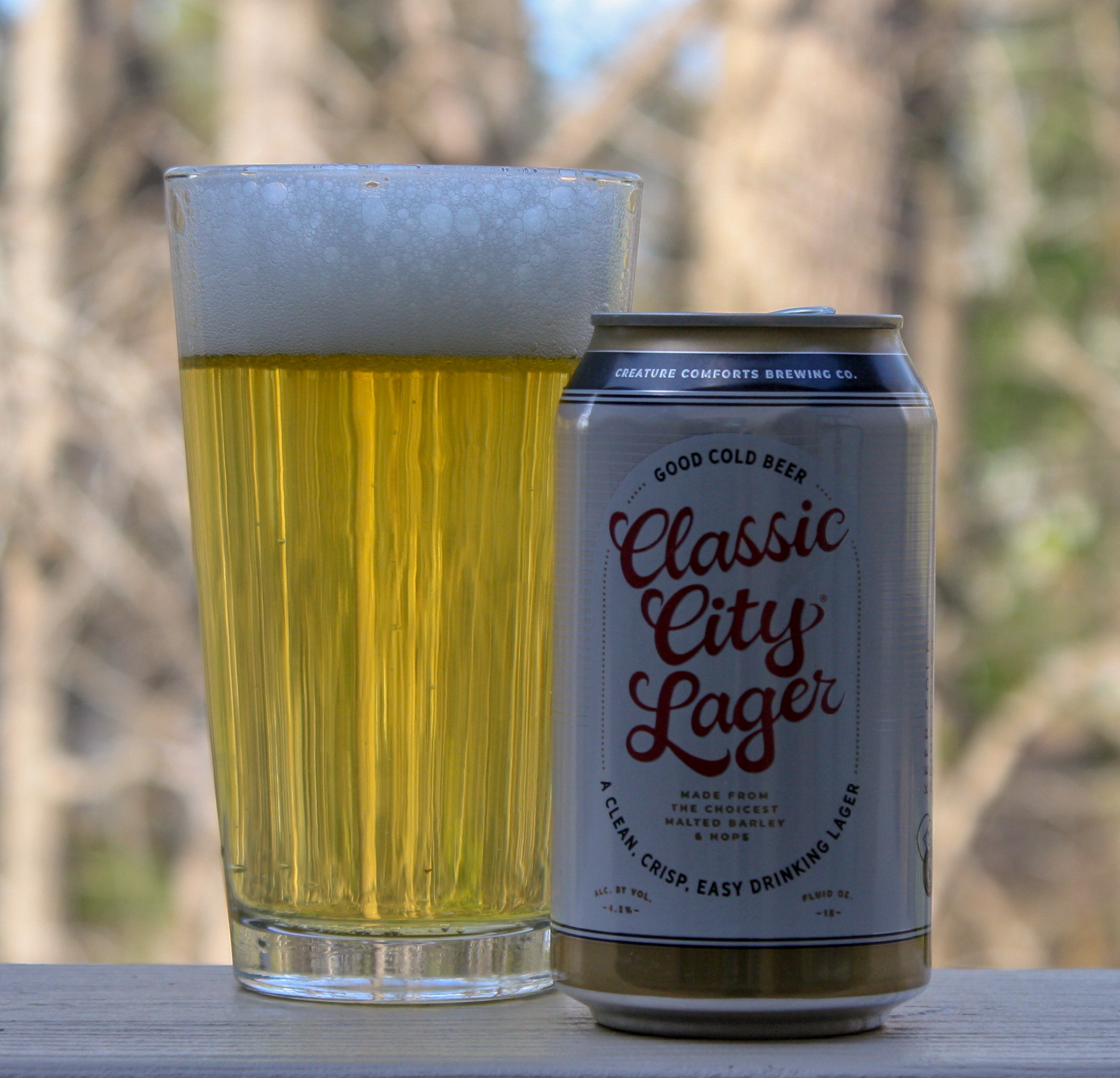 Classic City Lager - By Creature Comforts Brewing - Let Us Drink Beer